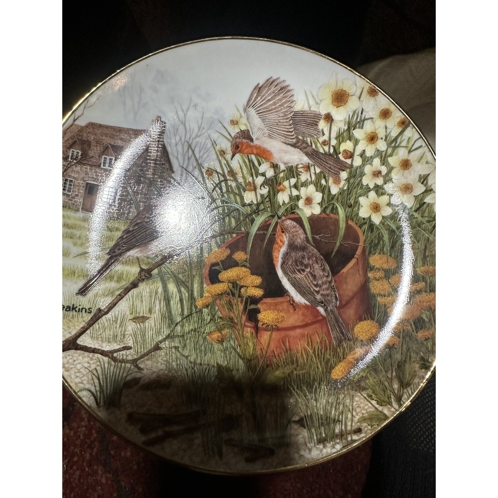 Cecil Eakins Decorative Plate Porcelain Franklin Mint